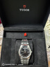 帝舵（TUDOR）明星同款男皇家系列自動(dòng)機(jī)械男士腕表41mm【送男友】 鋼帶黑盤(pán)鉆m28600-0004 曬單實(shí)拍圖