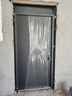 歐帝樂(lè )（OUDILE）松雅木紋甲級防盜門(mén)入戶(hù)門(mén)加高門(mén)楣暗鉸鏈+2150*1050+可視貓眼鎖 曬單實(shí)拍圖