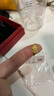周六福（ZLF）  黃金戒指女款足金999活口心形女戒心心相印 計價 14號 - 2.86g 曬單實拍圖