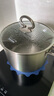 Momscook慕廚（Momscook） 304不銹鋼不粘鍋奶鍋寶寶輔食鍋小湯鍋單柄小鍋 （JA1812D）單柄奶鍋 18cm 曬單實(shí)拍圖