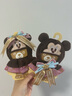 迪士尼（Disney）10周年蝴蝶結(jié)派對系列掛件大學(xué)熊系列米奇米妮玩偶服飾娃衣斗篷 米奇款掛件斗篷 曬單實拍圖