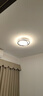 FSL佛山照明吸頂燈LED臥室燈北歐后現(xiàn)代鐵藝燈具50426/36W圓包安裝 曬單實拍圖