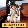 怡戈（Ekobebe）兒童安全座椅增高墊3-12歲大童車載汽車便攜式坐墊簡(jiǎn)易008X耀石灰 曬單實(shí)拍圖
