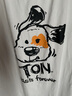 唐獅（TonLion）2025情侶圓領(lǐng)短袖T恤 男款/本白 2XL 曬單實拍圖