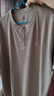 安德瑪（UNDERARMOUR）春夏Waffle Henley男子華夫格運動休閑短袖T恤6007562 都市卡其色299 XL 曬單實拍圖