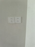 西門子（SIEMENS） 纖薄款開關(guān)插座面板 磨砂啞光風睿宸系列白色 五孔10只量販裝 插座 曬單實拍圖