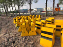 康利霖上海水泥墩高速道路市政隔離防撞塊圍擋底座混凝土防護(hù)警示墩路障 灰色 650*1000 曬單實(shí)拍圖