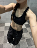 雨林地帶天絲美利奴羊毛運動(dòng)內衣女文胸美麗諾抗菌透氣健身瑜伽速干透氣 耀石黑 【舒膚透氣】 S 建議90-100斤左右 曬單實(shí)拍圖