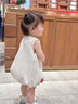 G.DUCKKIDS小黃鴨童裝嬰兒衣服夏季2024新生兒連體衣寶寶可愛公主三角爬爬服 蘑菇燈籠哈衣 米色aoceokm 66cm 66碼0-3月(建議寶寶4-6公斤左右) 曬單實(shí)拍圖
