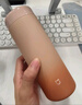 米家 保溫杯 316不銹鋼水杯 男女士杯子 大容量茶杯便攜 350ml粉色 曬單實拍圖