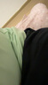 京舒棉【純棉T恤】10A抑菌新疆棉衣服男裝短t打底衫耐黃變 白色 XL 曬單實(shí)拍圖