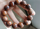 龍虎山文創(chuàng  )十字天經(jīng)雷擊木手串男士盤(pán)玩天然原木料桃木轉運珠文玩手鏈女念珠 老料十字天經(jīng)手串 15mm15顆珠子 曬單實(shí)拍圖