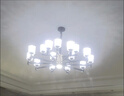 客廳吊燈2025新款現(xiàn)代簡約輕奢大氣中式主燈餐廳中山燈具全屋別墅 特價黑色6頭（不帶燈泡），送密封罩防蚊蟲 曬單實拍圖