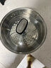 蘇泊爾（SUPOR）湯鍋316L食品級(jí)不銹鋼健康無(wú)涂層寶寶輔食大容量一鍋多用磁爐通用 丨帶304蒸格丨雙側(cè)瀝水 22cm 6L 曬單實(shí)拍圖