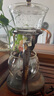 正揚(yáng)玻璃自動(dòng)茶具懶人整套磁吸茶壺防燙高檔泡茶器功夫杯茶盤套裝家用 自動(dòng)(迎客)+金色把杯 曬單實(shí)拍圖