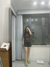妙奕嘉運動短褲女夏季外穿休閑黑色女生中考跑步健身辣妹熱褲寬松顯腿長 白條紋鎖邊黑色運動短褲 L 【建議130斤以內】 曬單實拍圖