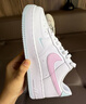 耐克（NIKE）AF1 '07女鞋空軍一號(hào)運(yùn)動(dòng)鞋時(shí)尚百搭休閑鞋經(jīng)典低幫透街頭氣板鞋 IH0640-161 37.5 曬單實(shí)拍圖