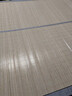水星家紡抗菌單面碳化柔韌耐用精選頭層竹青竹席 尚冰釉竹席(抗菌) 180cm×200cm 曬單實(shí)拍圖