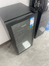 榮事達（Royalstar）冰吧冷藏柜 歐式恒溫紅酒柜酒店家用客廳冰箱迷你小型單門辦公室保鮮展示留樣茶葉飲料柜 一級能效118L【冷藏+微冷凍+藍光燈+酒架】 曬單實拍圖