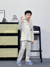 2025新款男童睡衣春秋季純棉長(zhǎng)袖薄款兒童小男孩青少年夏款家居服 31798 110 【10碼】110-120CM 38-45斤 曬單實(shí)拍圖
