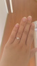 喜鉆雪心印記鉆戒鉑金鉆石戒指女克拉效果求婚結(jié)婚鉆戒送女友生日禮物 【現(xiàn)貨推薦】鉑金13分 曬單實拍圖