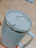 304不銹鋼水杯帶蓋馬克杯雙層隔熱辦公室咖啡杯 【304灰】水杯 曬單實(shí)拍圖