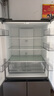華凌 美的冰箱出品61cm超薄十字雙開門對開多門四門冰箱國家補貼20%一級能效風(fēng)冷無霜家用HR-426WSP 曬單實拍圖