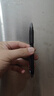 斑馬牌（ZEBRA）子彈頭按動中性筆0.5mm 真好系列黑筆 學生刷題筆記寫字筆 辦公用簽字筆 C-JJ3 黑色 單支裝 曬單實拍圖
