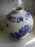 景德鎮(zhèn)10/20/50/100/斤青花陶瓷酒壇子密封泡空酒罐酒缸酒瓶 50斤八仙小口【不帶龍頭】 曬單實(shí)拍圖