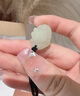 汐唯輕奢和田玉吊墜玉石玉器福豬男女款單墜項鏈白玉生肖掛件玉墜高檔 【福豬吊墜約29*12MM】和田玉 曬單實拍圖