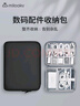 Milooky數碼配件收納包便攜u盤(pán)平板iPad充電器耳機數據線(xiàn)化妝包多功能 曬單實(shí)拍圖
