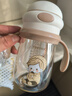 英氏（YEEHOO）兒童牛奶杯寶寶奶瓶學飲杯嬰幼兒園上學專用喝水直飲吸管水杯 曬單實拍圖