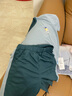 Classic Teddy精典泰迪男童套裝兒童短袖短褲2件裝夏運動透氣外出服 湖藍  120  曬單實拍圖