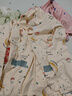 芬騰月子服睡衣女春秋季純棉孕婦產(chǎn)后哺乳喂奶家居服套裝 米杏2XL 曬單實(shí)拍圖
