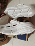 斯凱奇（Skechers）洞洞鞋女外穿高級感夏季輕質(zhì)休閑塑模涼鞋 白色/WHT 36 曬單實拍圖
