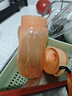 特百惠（Tupperware）纖纖玲瓏杯310ml小巧瓶密封防漏水杯便攜塑料杯夏日運動杯柔蜜橙 曬單實拍圖