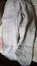 100%亞麻休閑長(cháng)褲男士松緊系繩夏季薄款中國風(fēng)國潮中青年百搭褲子 淺灰 M 曬單實(shí)拍圖
