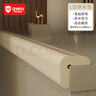 貝得力（BEIDELI）防撞條寶寶嬰幼兒防磕碰防護(hù)條免貼膠加寬加厚米色L型4米 曬單實(shí)拍圖