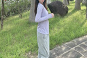 駱駝（CAMEL）長袖速干T恤女跑步健身圓領運動上衣 C25CAVL6001 粉紫 L 曬單實拍圖
