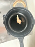 九鑄金標(biāo)立蓋22cm小炒鍋鑄鐵鍋一人食炒菜鍋無涂層不粘鍋電磁爐生鐵鍋 曬單實拍圖