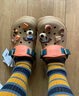 卡luo馳CROCS特林洞洞鞋情侶防滑男鞋厚底女沙灘戶外涼拖鞋206340 卡其色 42 (270mm) M9W11 曬單實拍圖