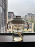 迪福倫兒童吸管水杯PPSU寶寶直飲吸管水杯嬰幼兒奶瓶喝水牛奶杯18月以上 暖心白 300ml 曬單實(shí)拍圖