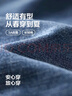 紅豆【抑菌棉】牛仔褲男25春季新品純色休閑彈力舒適牛仔休閑褲子 牛仔藍B2 33 推薦70-75公斤 曬單實拍圖