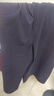 無印良品（MUJI）女式易干彈力泡泡紗輕便七分褲 褲子女款25年夏季女裝 BE1VSA5S 藏青色 M （160/66A） 曬單實拍圖