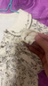 乖奇熊女寶寶連體衣洋氣可愛春秋季嬰幼兒彈力哈衣爬服外出服春裝 曬單實拍圖