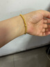 周六福（ZLF）  黃金手鏈女款足金999傳承古法蓮子蓮蓬手串手飾 計價(jià) 16cm - 11.68g 曬單實(shí)拍圖