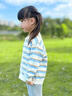 巴拉巴拉balaOne寶寶兒童毛衣男童女童絞花開衫外套2025新款秋裝百搭可愛 藍色調(diào)00488 110 曬單實拍圖