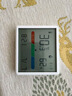 得力(deli)室內(nèi)溫濕度表 LCD電子溫濕度計 嬰兒房室內(nèi)溫濕度表辦公用品老人兒童禮品白色LE515 曬單實拍圖