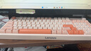 聯(lián)想（Lenovo）K2三模鍵盤 機(jī)械手感鍵盤 無線藍(lán)牙有線 混彩燈效 消音結(jié)構(gòu) 音量旋鈕 辦公游戲電腦平板筆記本 粉 曬單實(shí)拍圖