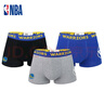 NBA內(nèi)褲男士平角褲跑步運動中腰男式短褲褲頭棉質(zhì)四角褲球迷禮品3條 曬單實拍圖